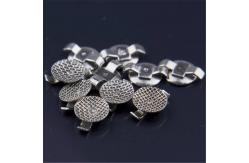 China Round Bondable Lingual Button  W/ Small Cleat Mesh Base supplier