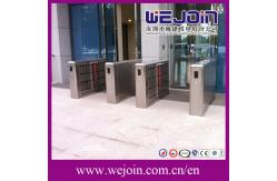 China Stainless Steel Flap automatic gate system Anti-tailing Adjustable Access supplier