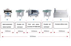 China 2200kg SMT Placement Machine Electronic Feeder Dual Arm for Driver Mounting supplier