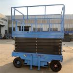 Battery Powered Mobile Electric Self Propelled Hydraulic Scissor Lift Platform for sale