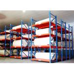 Cold Rolled Steel Warehouse Storage Shelves For Fabric / Cloth Adjustable Layer