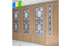 China Moveable Sliding Partition Walls Include Grill Glass Design With Aluminum Frame supplier