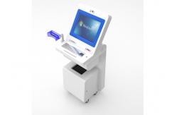 China OEM Hospital Touch Screen Information Kiosk TFT LED Display With Wheels supplier