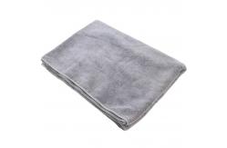 China Lint Free 50X70cm Grey Terry Cloth For Household Cleaning supplier