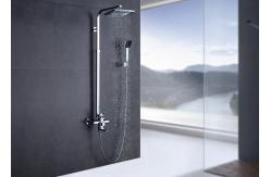 China ROVATE 3 Functions Single Handle Rain Shower Set Cold And Hot Water Function supplier