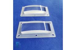 China Custom Quartz Transparent Opaque Punching Step High Temperature Corrosion Resistant supplier