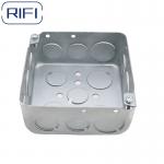 52151-3/4 Square Steel Box With Raised Ground Screw 4x4 for sale