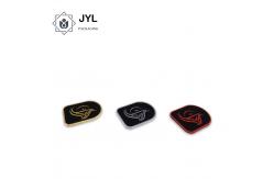 China Zamac Metal Sticky Adhesive Backed Aluminum Labels lightweight waterproof supplier
