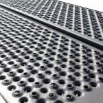 Q235 Carbon Steel Perforated Grip Strut Grating 2MM-3MM for sale