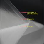 EAA Hot Melt Polyester Transparency Film Self Adhesive Laminated For Fabric Textile for sale