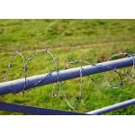 Rust Resistance Single Strand Galvanized Steel Barbed Wire Fence Construction Protection for sale
