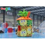 Air Inflatable Tent PVC Pineapple Kiosk Portable Inflatable Booth With Business Blower