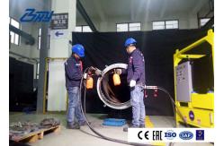 China OEM Hydraulic Pipe Cutting Beveling Machine With Split Frame Structure supplier