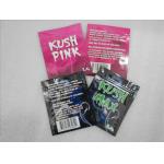Water - Proof 100 micron PET / VMPET / PE Herbal Incense Packaging for sale