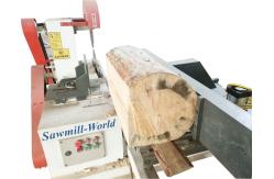 China Double Blade Circular Saw Log Sliding Table Saw CNC Wood Cutting SawMill Machine supplier
