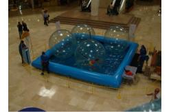 China Mobile Indoor Square Shaped Kids Inflatable Pool for Home Using supplier