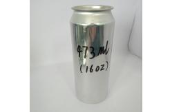 China 16OZ Empty Customized 473ml 500ml Aluminum Beer Cans supplier