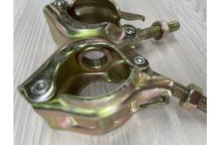China Double Clamp Scaffolding Coupler Crossed Fastener Swivel Scaffold Coupler supplier