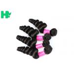 Brazilian Human Hair Loose Wave Virgin Human Hair Weft / Extension For Black Women for sale