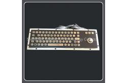 China Washable Metal Computer Keyboard Black Surface For Game Consoles supplier