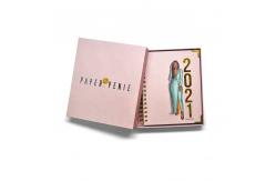 China 157g art paper Custom Agenda Printing 120 Sheets Thermal Binding supplier