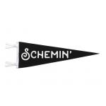 68D Polyester Felt Pennant Flag Silk Screen Printing Waterproof for sale