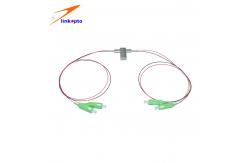China Latching 1260-1650nm Single Mode 500mW 2x2F Fiber Optical Switch supplier