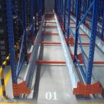 Adjustable Automated Warehouse Storage System Steel Radio Shuttle Pallet Racking