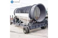 China Shaftless Drum Screen Mines Stone Barite Sand Screening Machine supplier