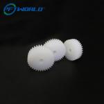 High Precision CNC Machining Customized Plastic Gears Product With Clear Surface for sale