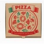 Wholesale pizza boxes customized food boxes cardboard corrugated fast food takeaway boxes for sale