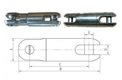 China 5KN - 250KN Swivel Joint Pilot Wire Conductor Stringing Tools Transmission Line supplier