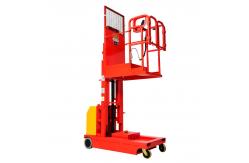 China Electric Aerial Order Pickers Lift Self Propelled Order Picker Forklift supplier