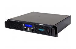 China Class H DJ Power Amplifier circuit LCD control XP Series XP400-XP2800 supplier