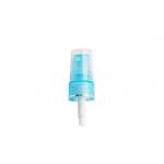 Light Blue 18/410 Fine Mist Sprayer Pump Plastic Screw Ribbed for sale
