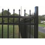 Power Coated Decorative Aluminium Fencing 1.5m Height for sale
