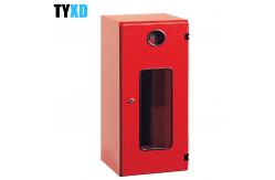 China Lockable Weatherproof Fire Extinguisher Cabinets Cold Rolled Steel Made supplier