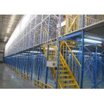 High Space Utilization Mezzanine Industrial Storage Racks Work Platform