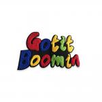 Letters Logo Chenille Embroidery Patch Stick On For Baseball Uniform​ for sale