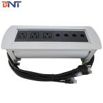 Conference Room Table Electrical Outlets With 110V - 240V Rated Voltage for sale