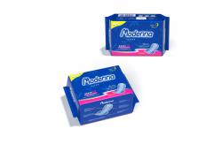 China Female Night Use Sanitary Napkin Disposable SAP Negative Ion Sanitary Pad supplier