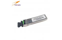 China DWDM 10G SFP+ Module 25Gbe SFP28 10KM Optical Transceiver Dual LC Receptacles supplier