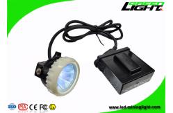 China 4000lux Brightness Mining Hard Hat Led Lights High Intensity With Cable Length Customized supplier