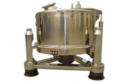 China Manual Top Discharge Basket Centrifuge for Small Capcity Solid Liquid Separation supplier