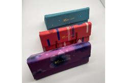 China Bespoke Pattern Eyewear Foldable Sunglasses Case Triangular Pressure Resistant supplier