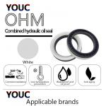 OHM NY NBR Forklift Oil Seal For Construction Works