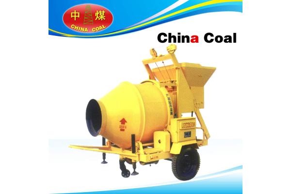 Tractor mounted cement mixers