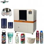 360 Round Printing Machine Cylinder UV Printer For Cans Cups Bottles Glsaaware for sale