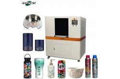 China 360 Round Printing Machine Cylinder UV Printer For Cans Cups Bottles Glsaaware supplier
