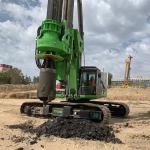 KR220C Rotary Pile Drilling Rig Machine Concrete Small Bore Hole 60m/Min